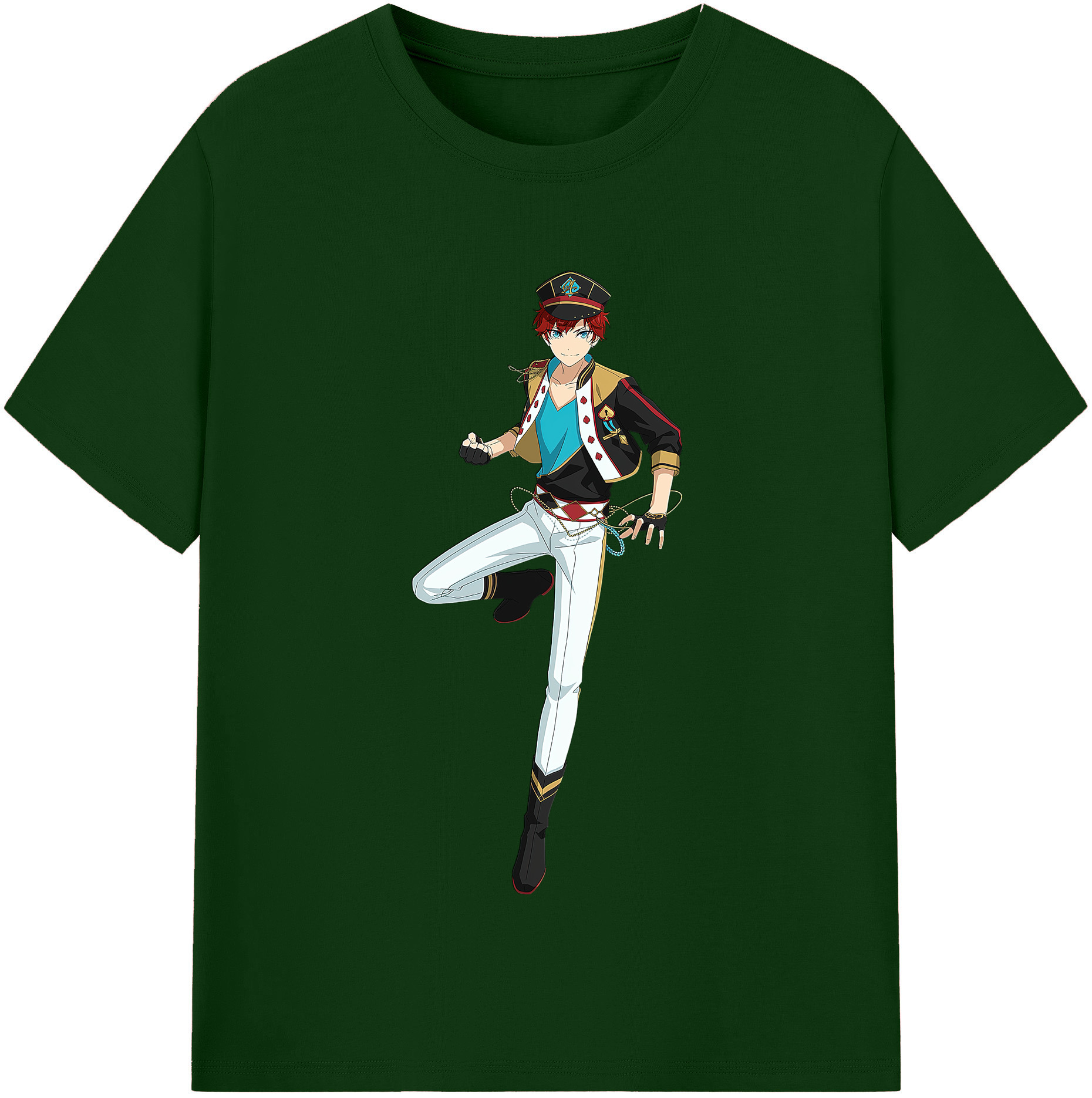 （画像用） あんさんぶるスターズ! Ensemble Stars 綿100％半袖Tシャツ（フロントプリント）